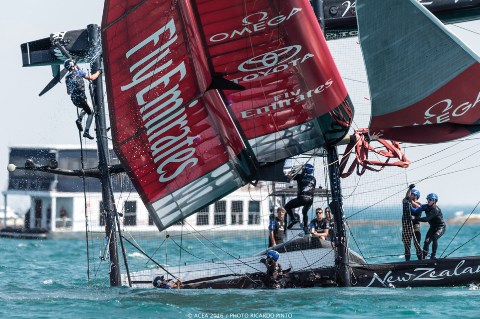 Accident America's Cup