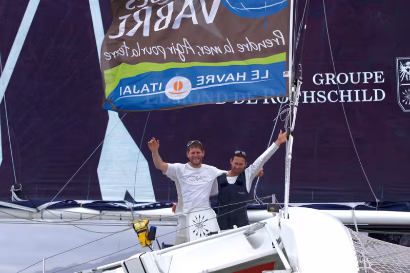 Il y a deux ans, c'est le Mod 70 Edmond de Rothschild qui l'avait emporté. Qu'en sera-t-il cette année avec les Ultime ? (photo JM Liot/TJV)