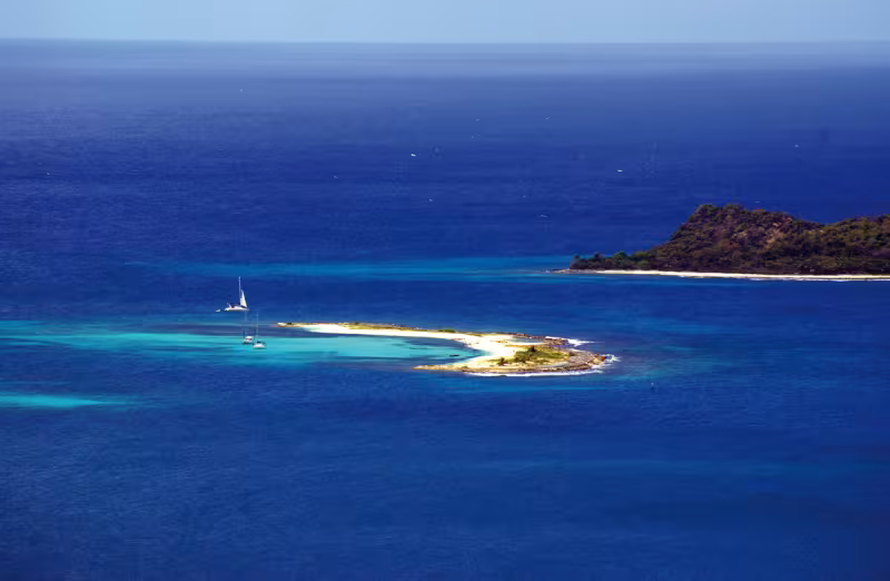 Les plus beaux mouillages : Sandy Island