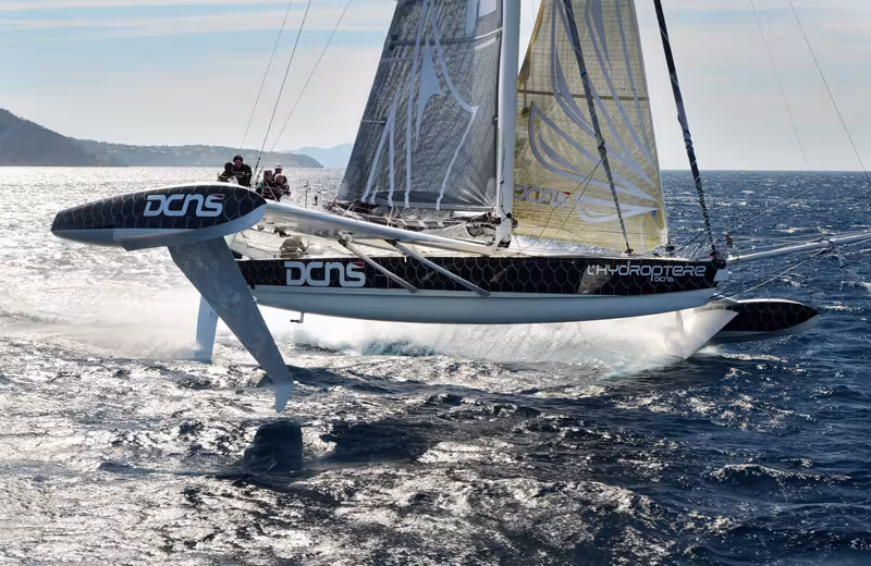Le Pacifique en Hydroptère