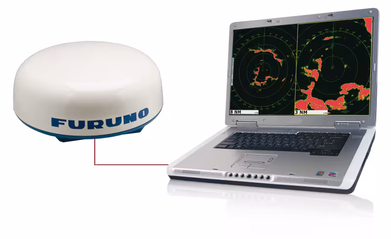 Antenne radar et PC