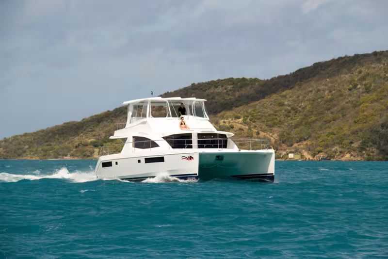 Video essai Leopard 51 Power catamaran