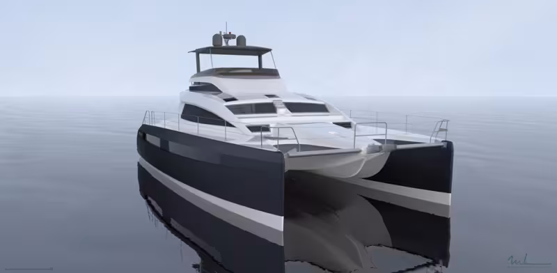 Privilege Marine signe son premier catamaran Euphorie 5