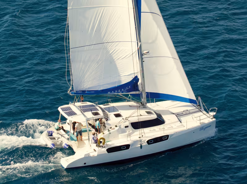 Les catamarans Maverick au top