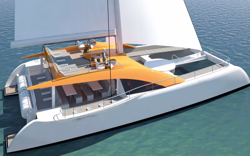 Un catamaran day-charter signé TAG Yachts