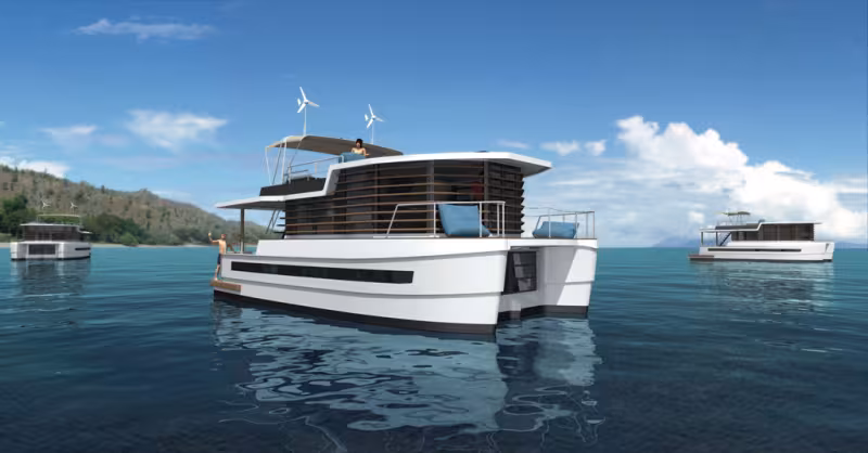 La maison de demain serait-elle un catamaran ?
