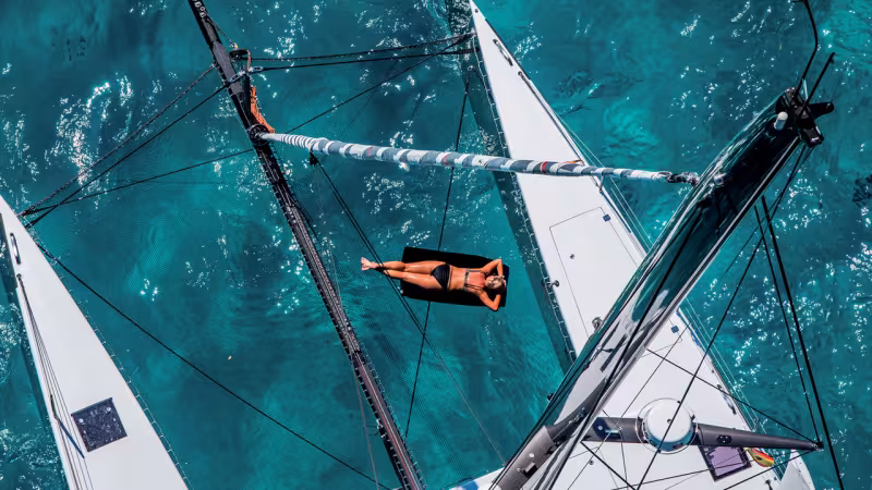 Pour profiter à fond de votre voyage, il faut avant tout avoir la santé ! (Photo J. Renedo – HH Catamarans)