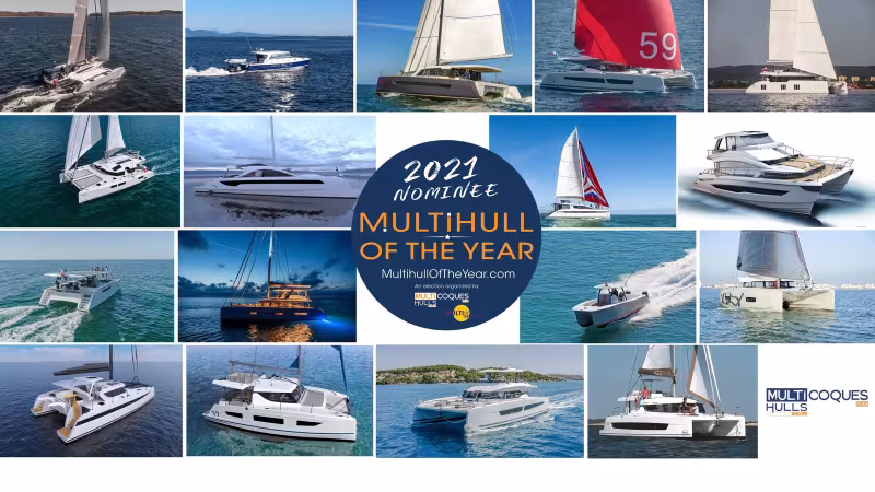 Multihull Of The Year 2021 - Présentation des 17 nominés.