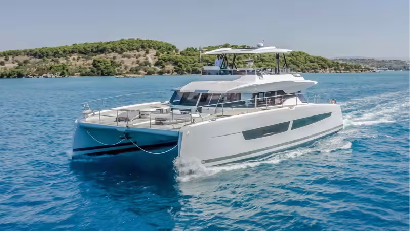 POWER 67 FOUNTAINE PAJOT – Flagship Catamaran Boat Review Teaser - Multihulls World