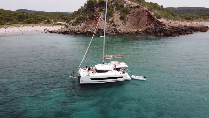 Bali Catspace catamaran - Teaser essai longue durée - Multicoques Mag