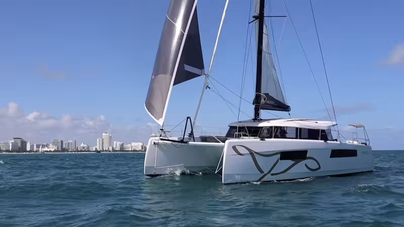 Nautitech 44 Open Catamaran - Teaser essai sous voile - Multicoques Mag