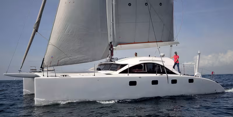 O Yachts Class 4 catamaran - Boat test teaser - Multihulls World - Multicoque Mag