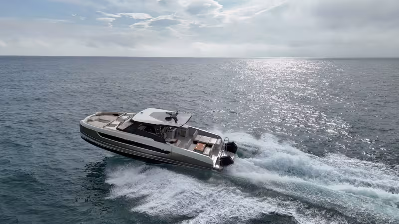 YOT 41 Powercat | Teaser essai en mer | Multicoques Mag