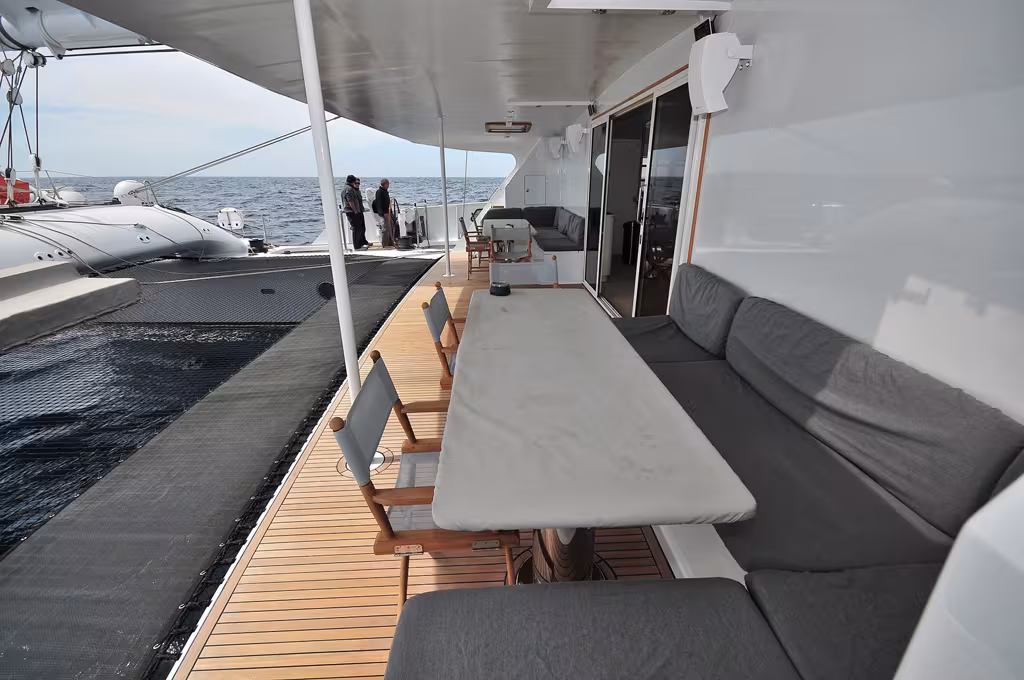 La magie d'une terrasse-lounge absolument extraordinaire.
