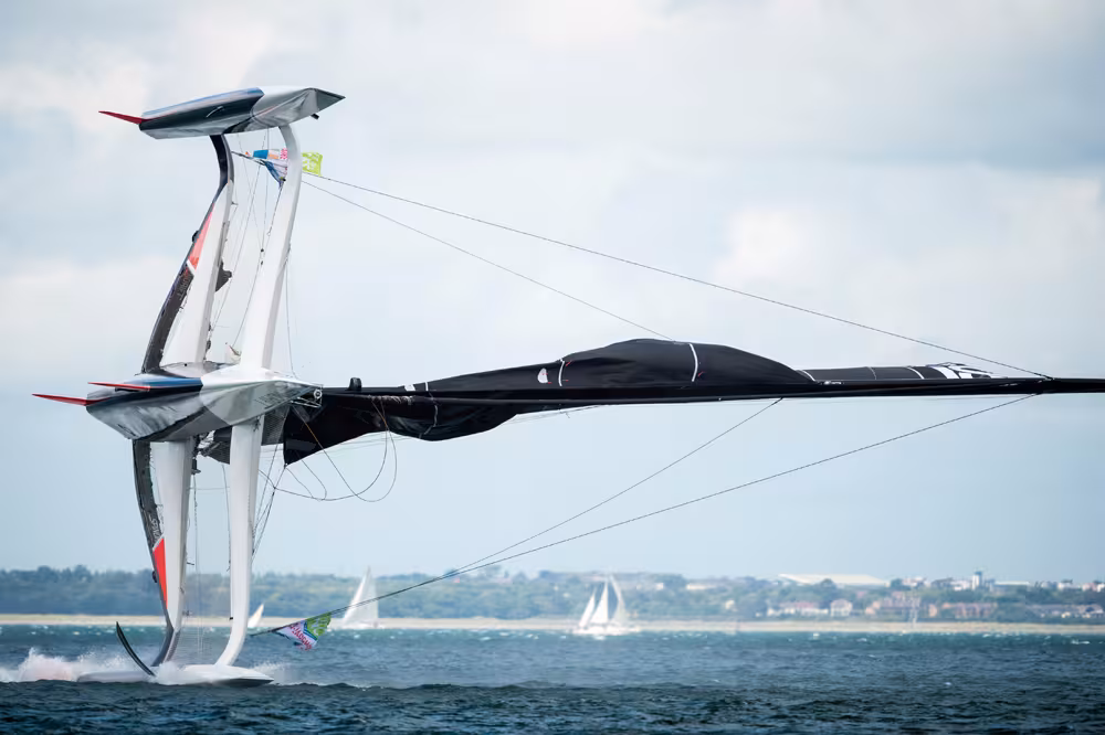 Spindrift : chavirage en baie de Dublin… 