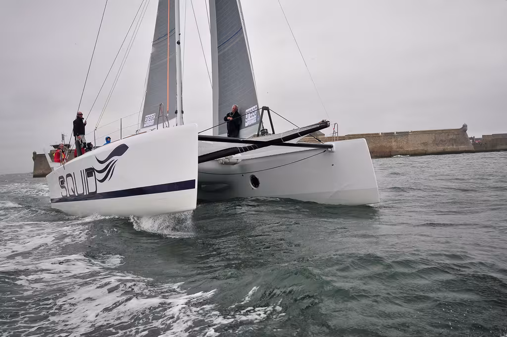 Catamaran à l'essai : notre vidéo à bord du TS42