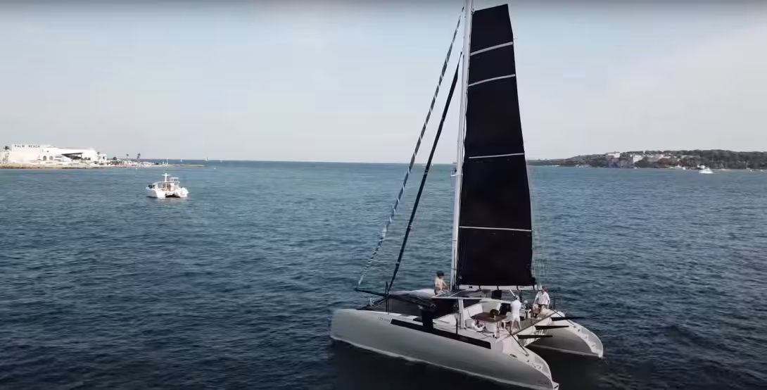 IC 36 - Independant Catamaran - Boat review teaser - First sea trials