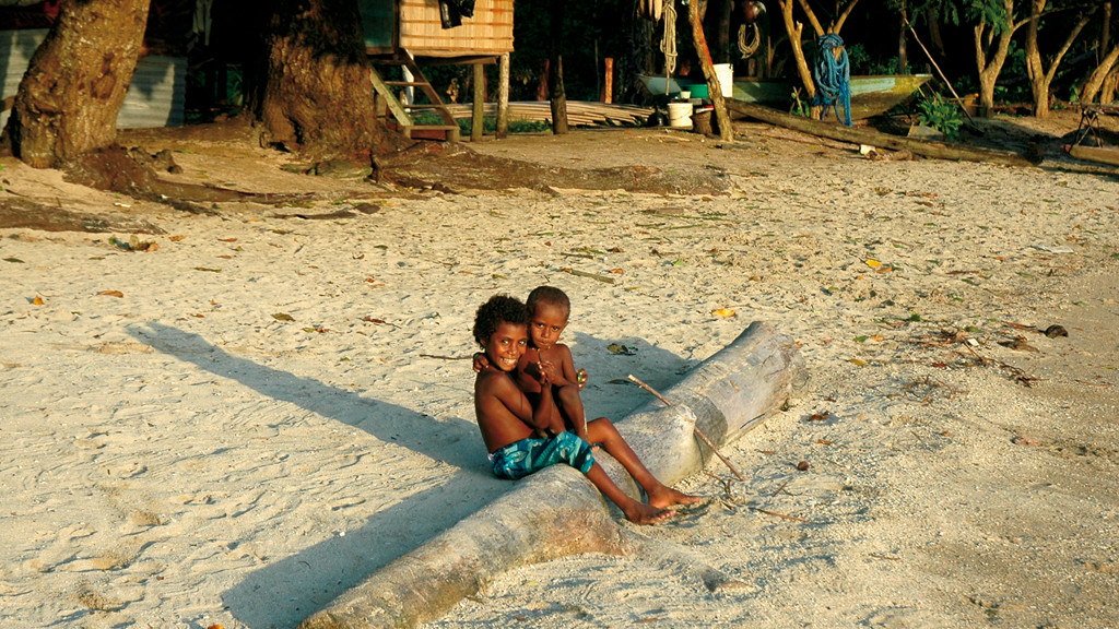 Le bonheur simple des enfants de l’archipel des Louisiades…
