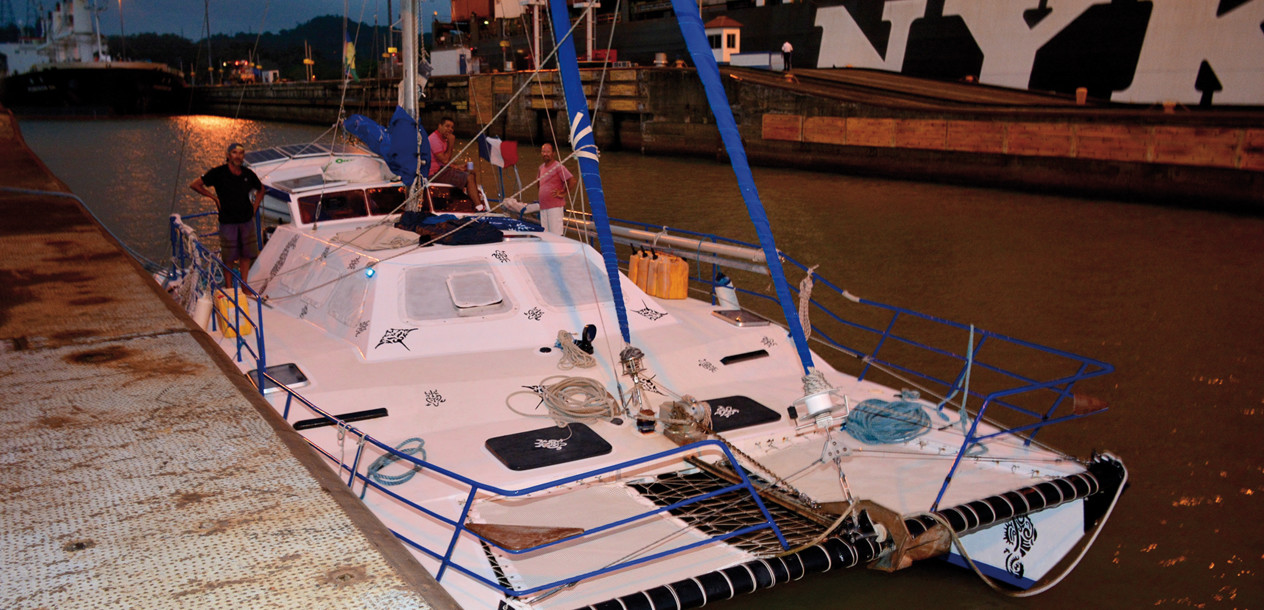 Notre cata va bientôt retrouver son beau Pacifique.