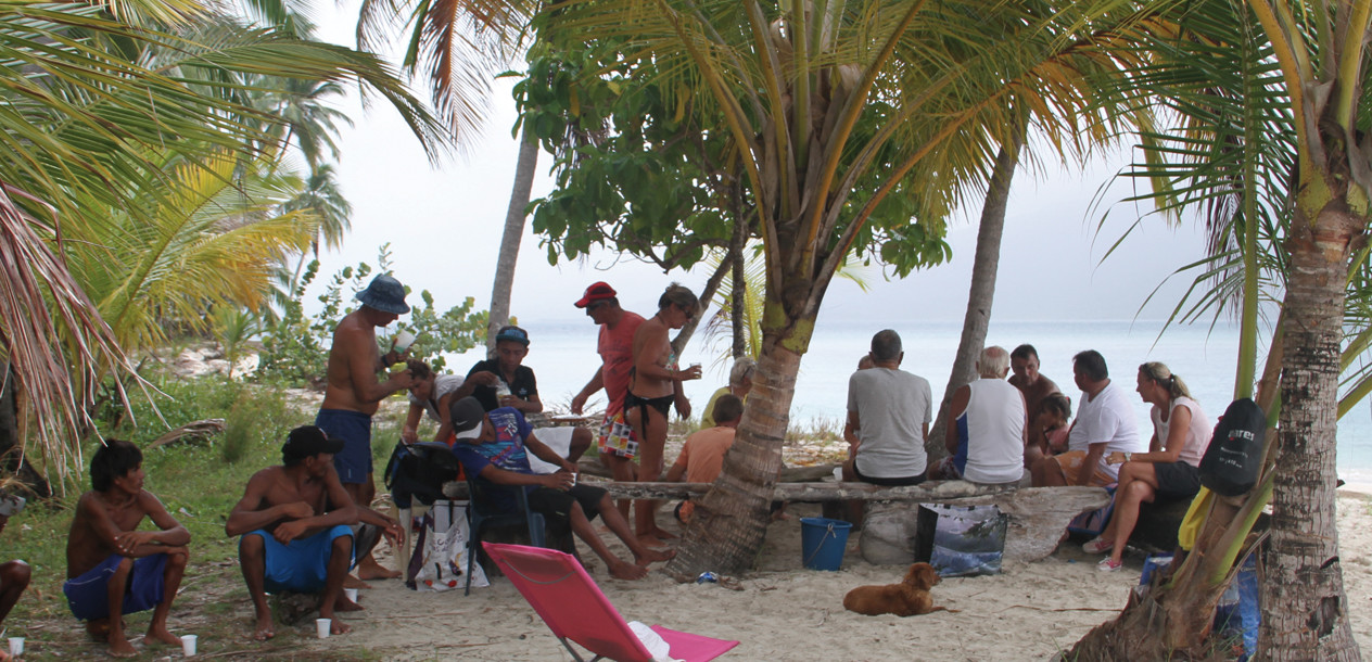 Six bateaux et leurs équipages… Ça fait du monde !