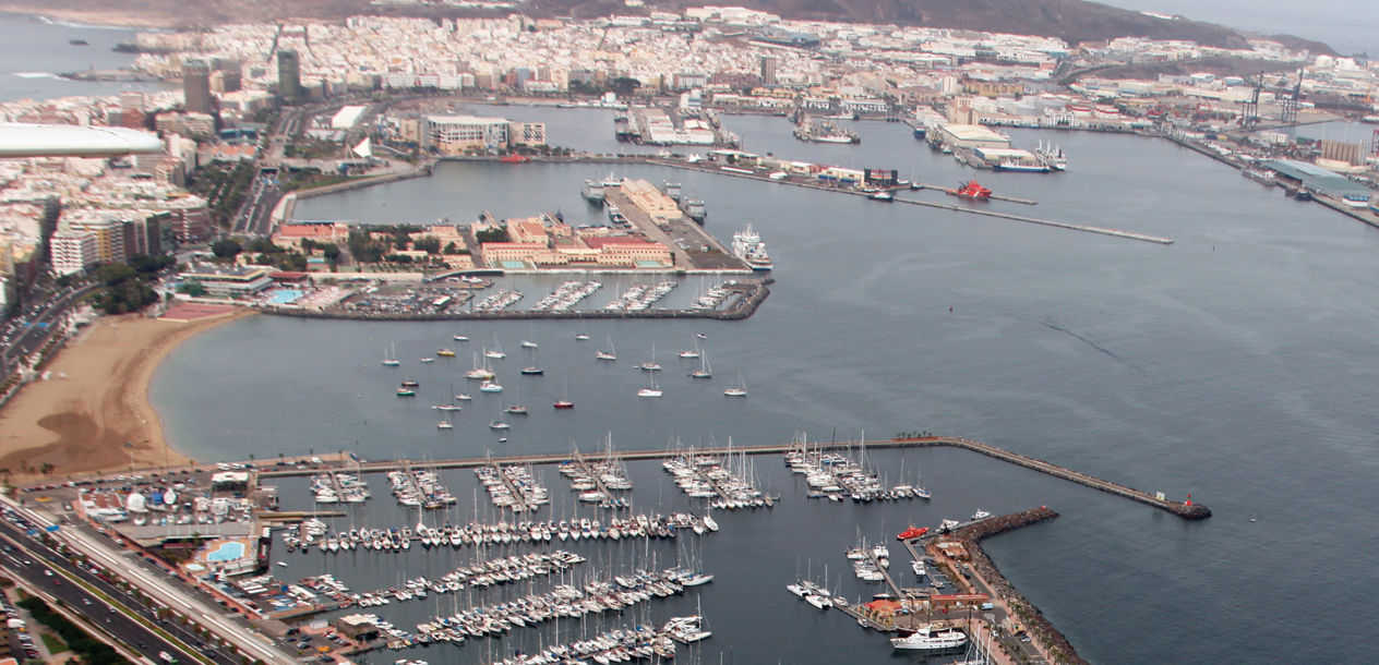 Pour beaucoup d'Européens, le port de Las Palmas aux Canaries est le début de la grande aventure…