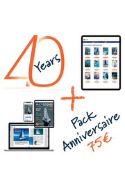 Pack 40 Ans - Abonnement 2 ans Digital avec Archives