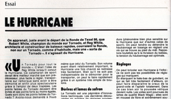 Essai : Hurricane