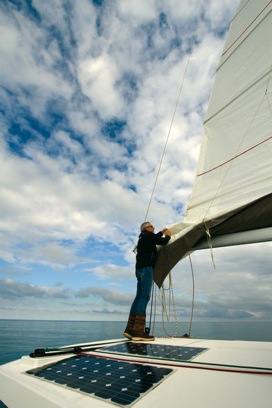 Arrivée au port et amarrage