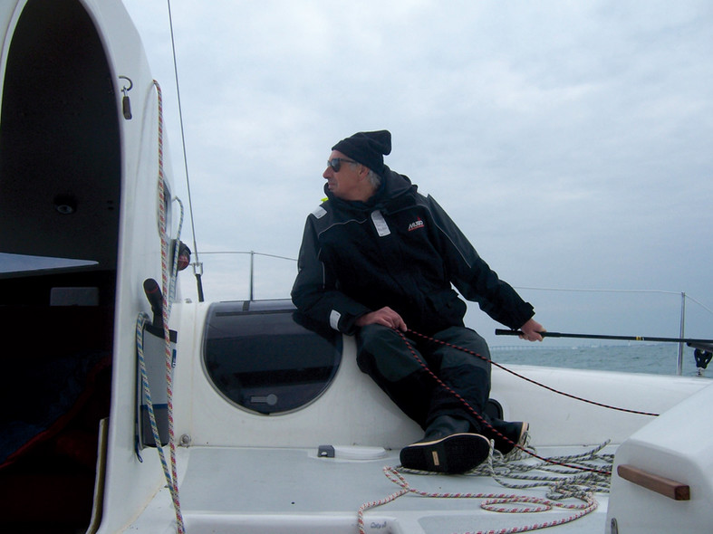 Design classique ou avant-gardee pour grande croisière en catamaran