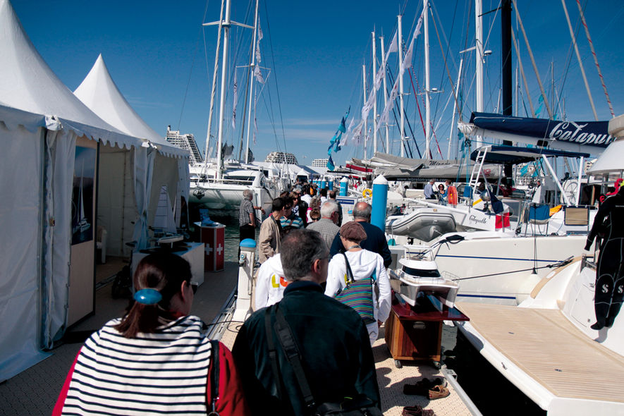 Salon International du Multicoque 2016 ponton