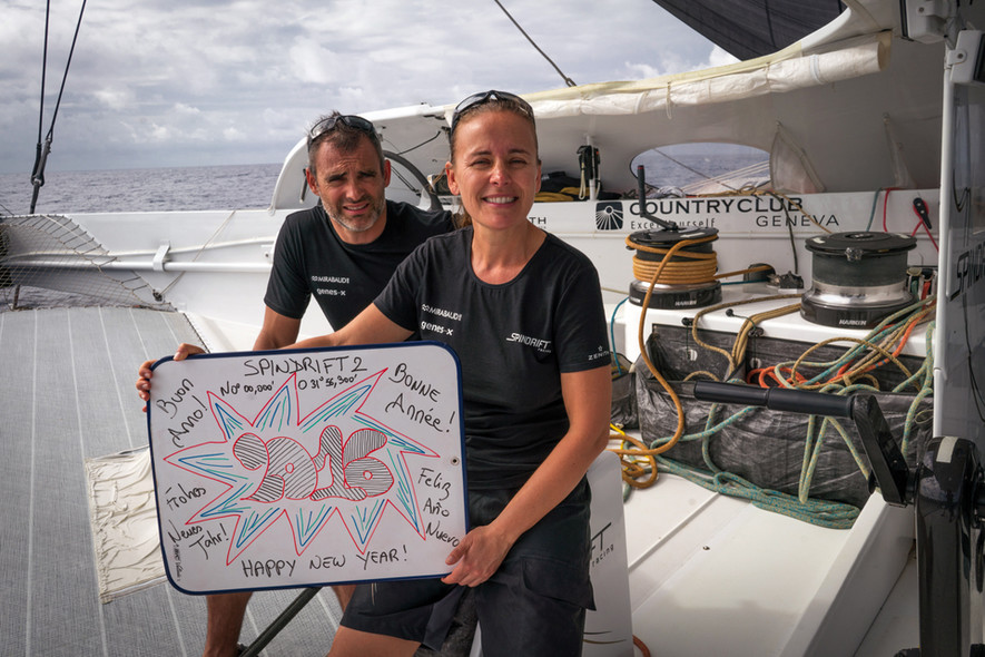 Spindrift 2 et Idec - record
