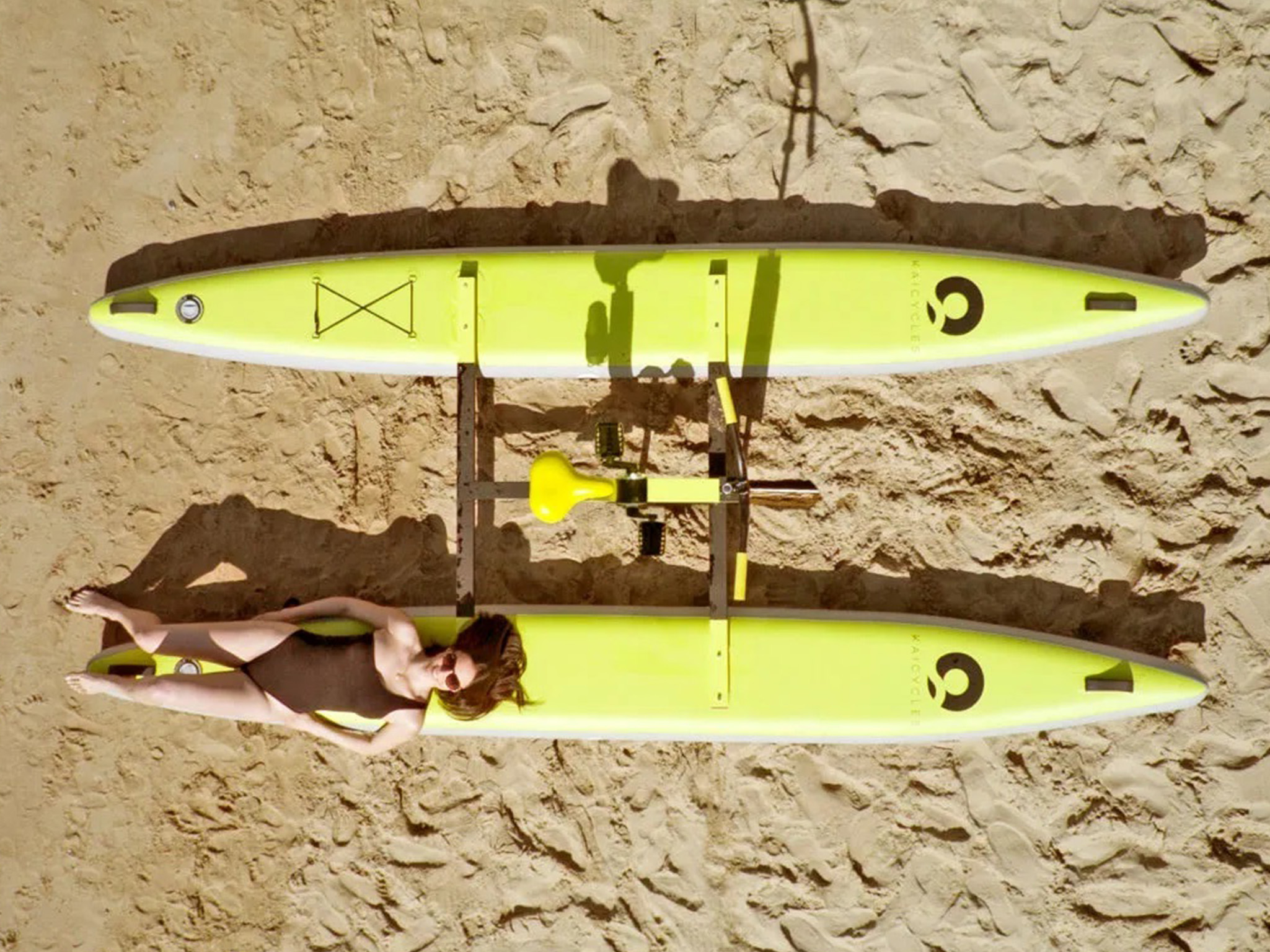 Max Waterbike Kaicycles Vélo aquatique ou pédalo gonflable