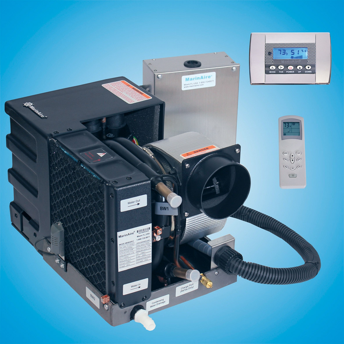 L’air conditionné et le réfrigérateur sont les plus gros consommateurs d’énergie à bord.