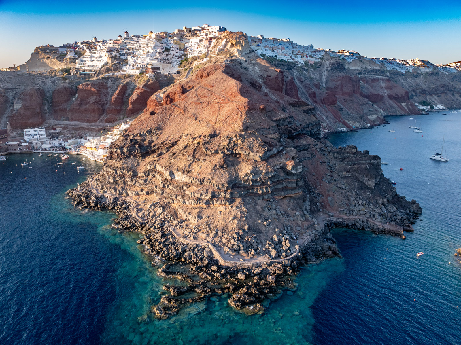 La plupart des marques de parcours sont monumentales – gare aux dévents !