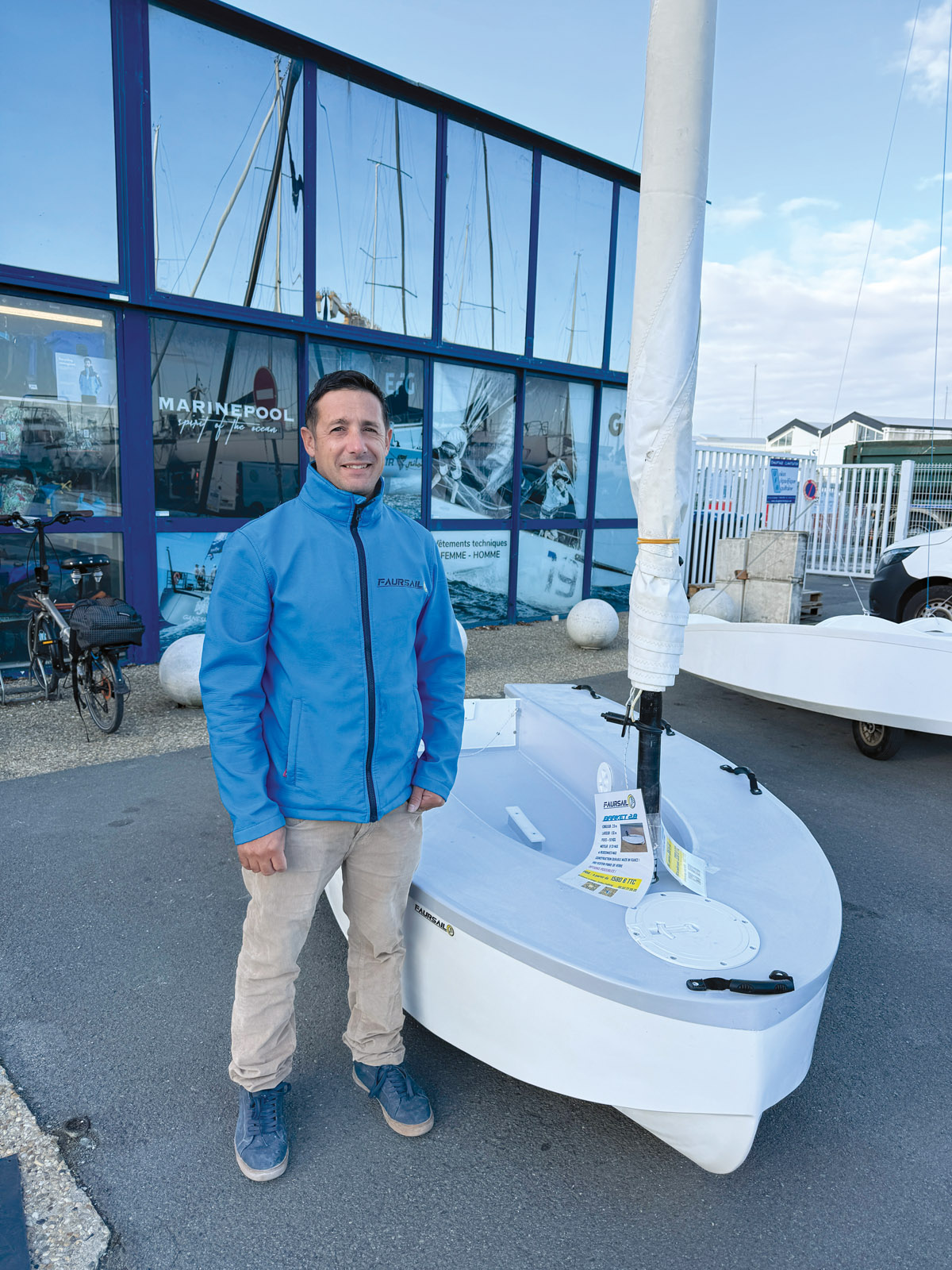 Emilien Faurens, <br/>l’architecte/constructeur de la Barket 2.8.