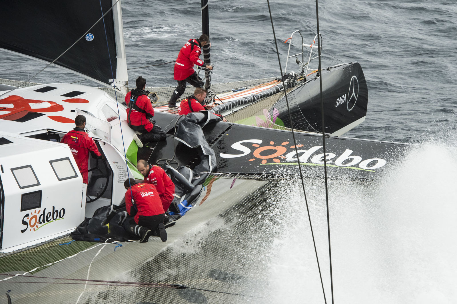 Trophée Jules Verne Départ simultané pour Gitana et Sodebo Course au large Multicoques Mag